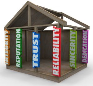 Trust Reliability Reputation Roofing Qualities Expectation 